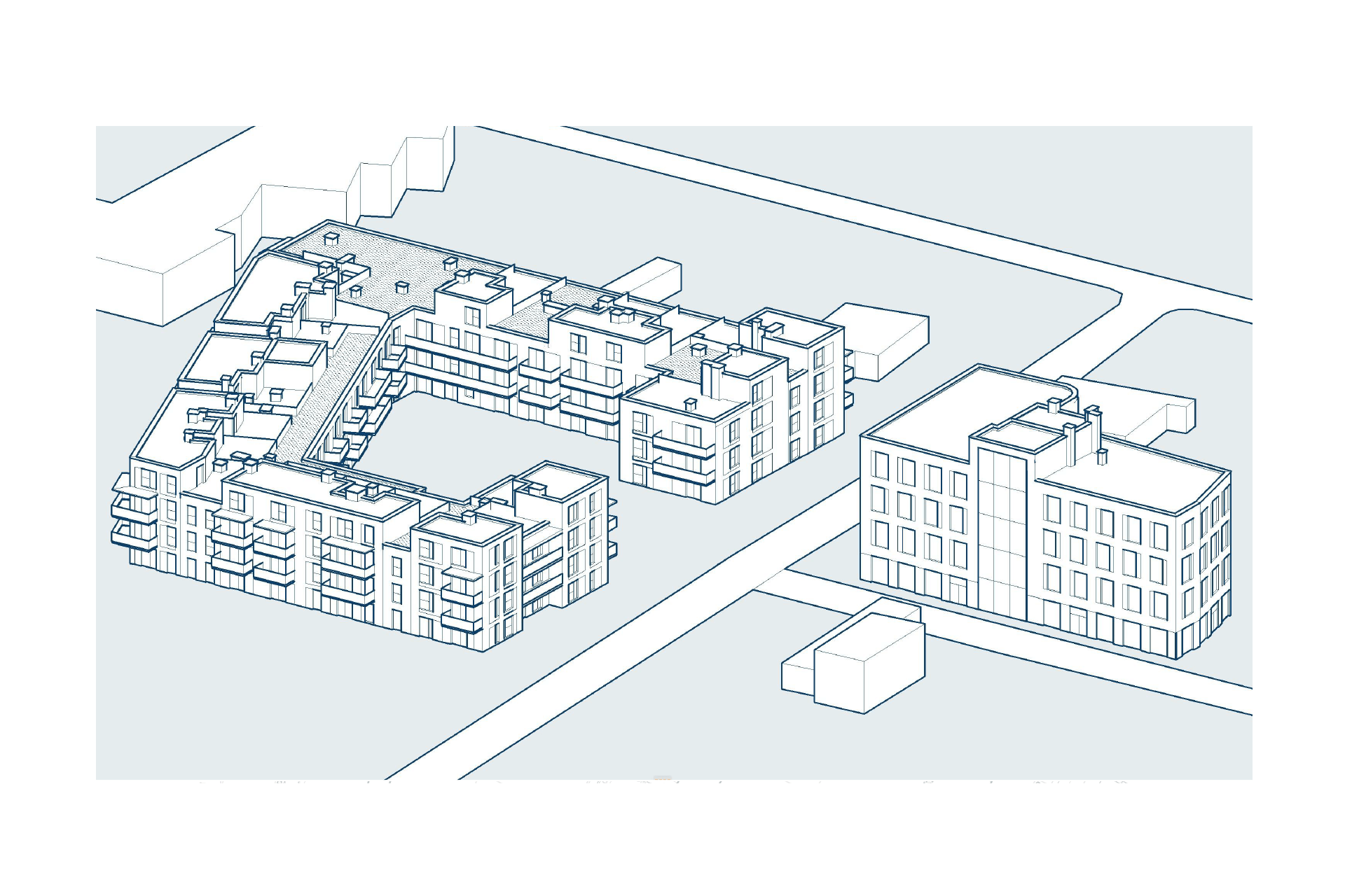 Analiza chłonności działki - widok